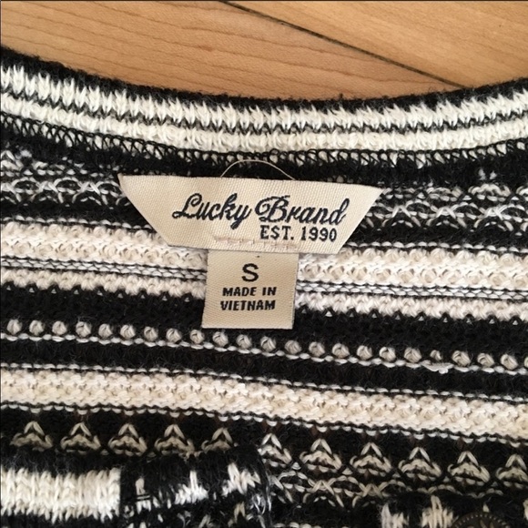 Lucky Brand stripe long sleeve tee size small - Picture 4 of 6